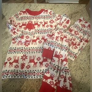 🎄Adorable Children’s Hanna Andersson Holiday/Christmas Pajamas Size 150 /US 12
